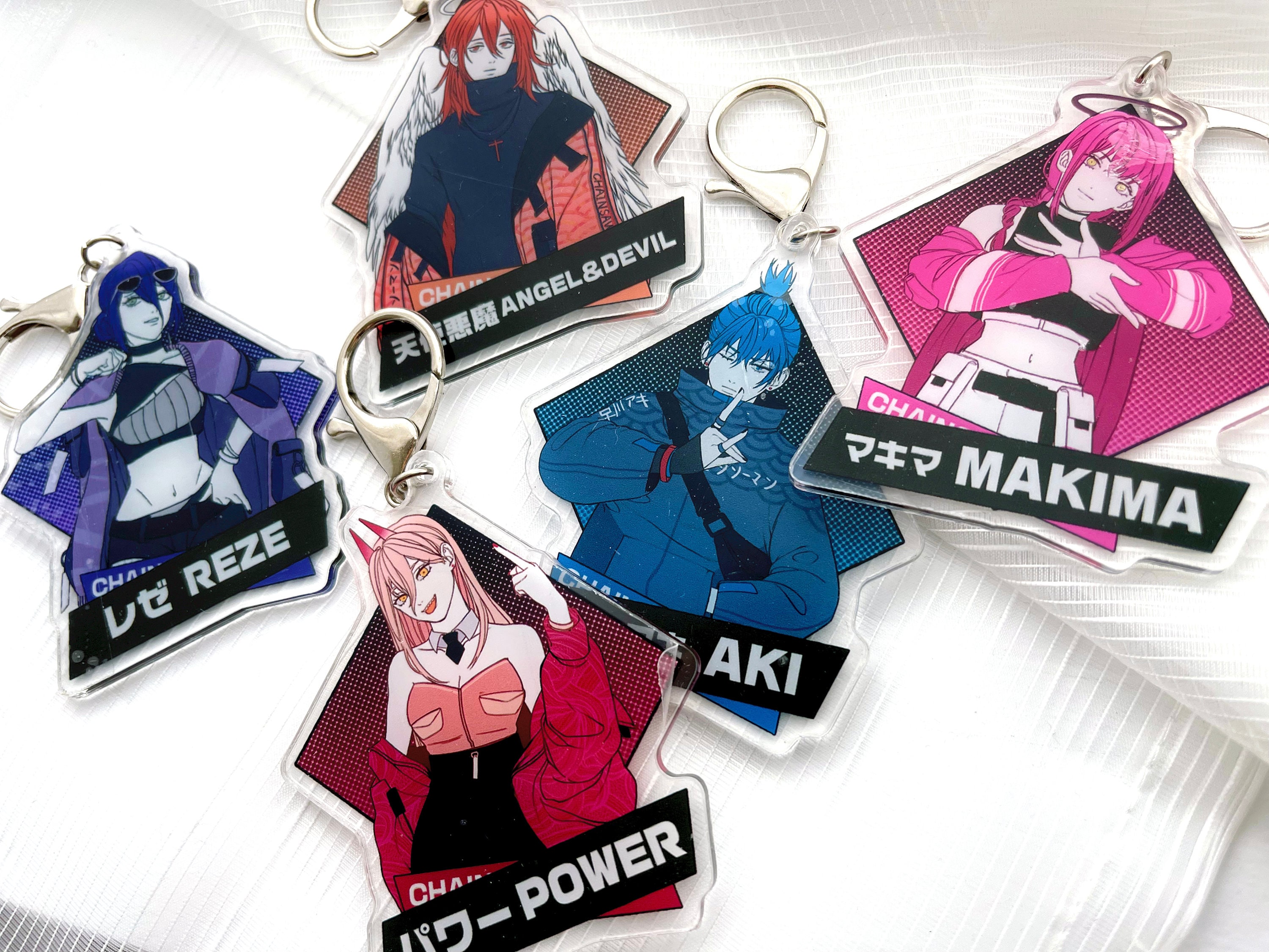 Chainsawman Cyberpunk Charms チェンソーマン Shonen Jump Manga Etsy