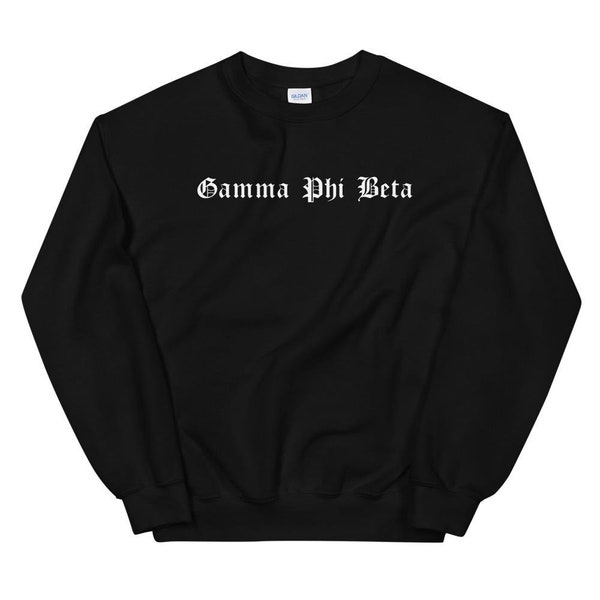 Sorority Sweatshirt, Gamma Phi Beta Girl Sweatshirt, Alpha Chi Omega Greek Letters Delta Sigma Theta Sorority Sweatshirt