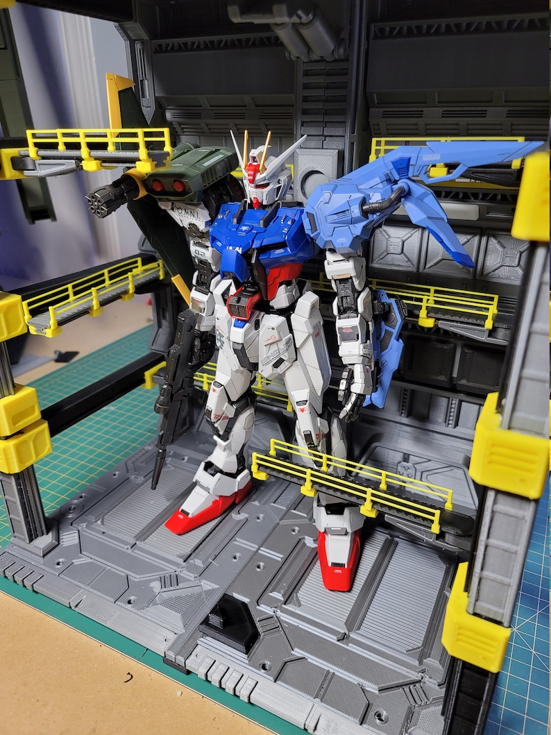 hangar base gunpla gundam stackable image 5