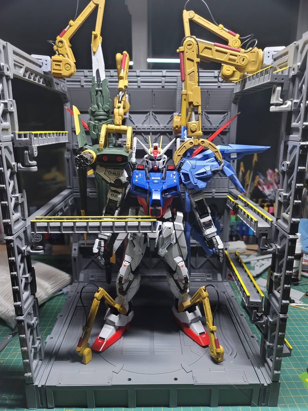 Hangar Repair Station for Mecha, Gundam, Robots. Etsy