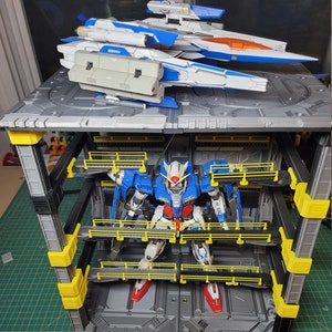 hangar base gunpla gundam stackable image 9