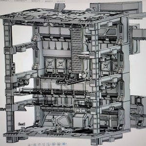 hangar base gunpla gundam stackable image 2