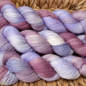 Silpaka 400, hand-dyed, with alpaca and silk, "400 m, -purple bubblegum-