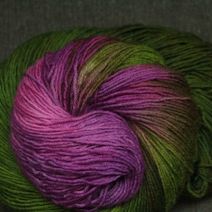 Sock yarn &quot;Sock and Scarf&quot;, Assigned Pooling, shade -Valentine AP-,