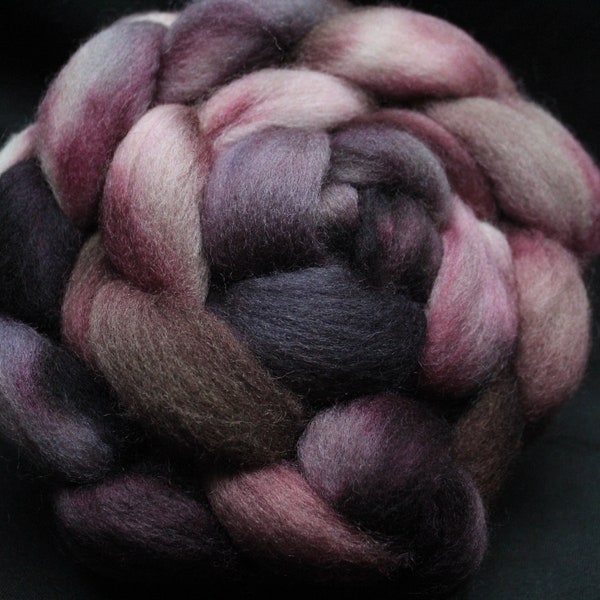 Neu: Handgefärbter Kammzug BFL-Antique Mauve-