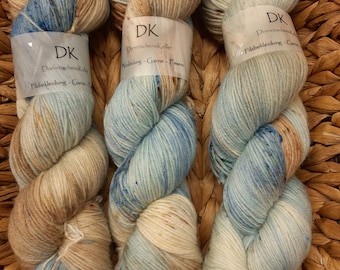 Sock yarn &quot;Sock and Scarf&quot;, shade -Beach-