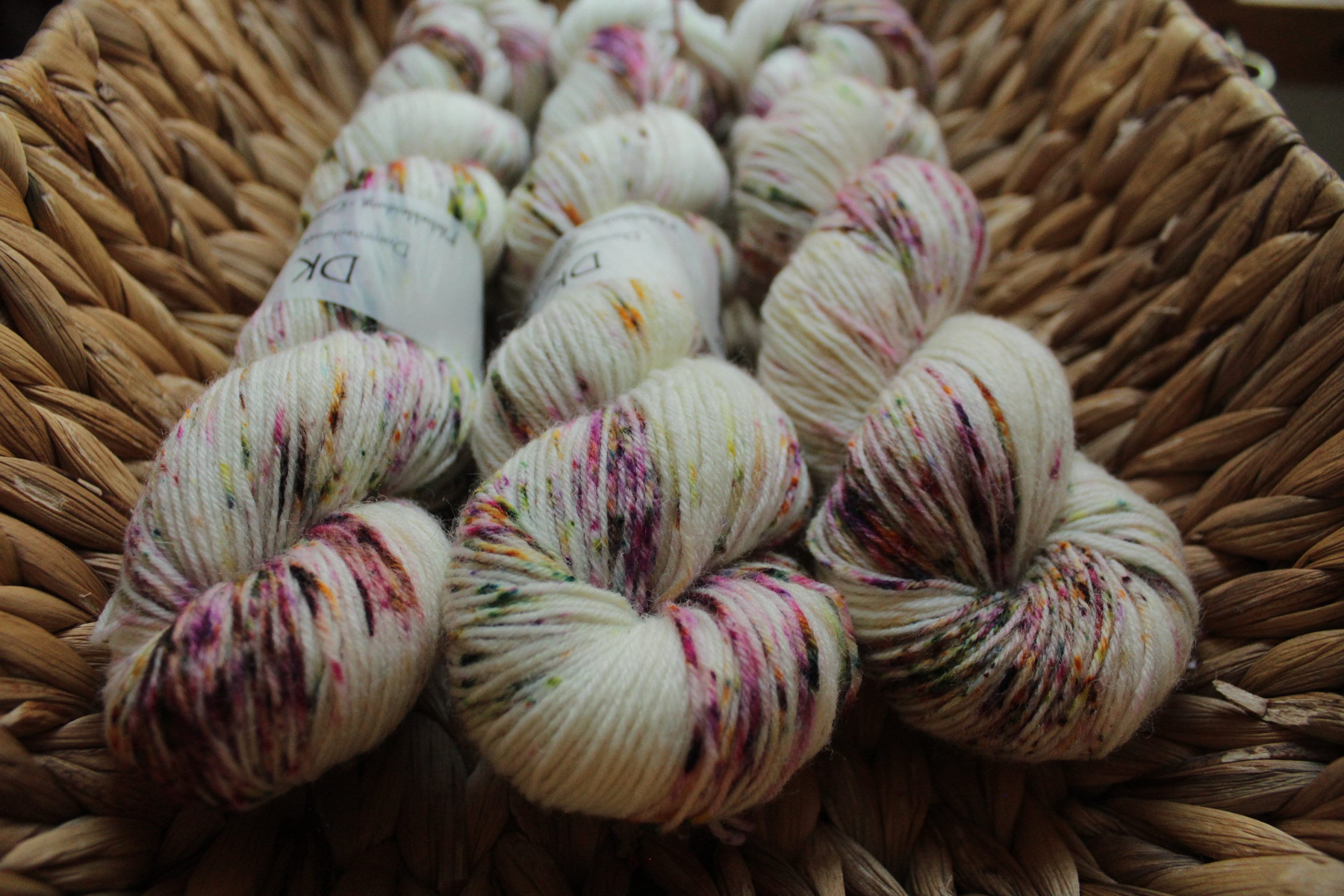 Sock yarn "Sock and Scarf", shade -Spring Speckles light-,