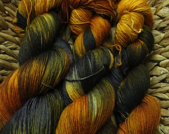 Sock yarn &quot;Sock and Scarf&quot;, shade &quot;Goldmarie&quot;,