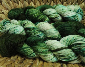 Sock yarn &quot;Sock and Scarf&quot;, Assigned Pooling, shade &quot;Forest Air&quot;,