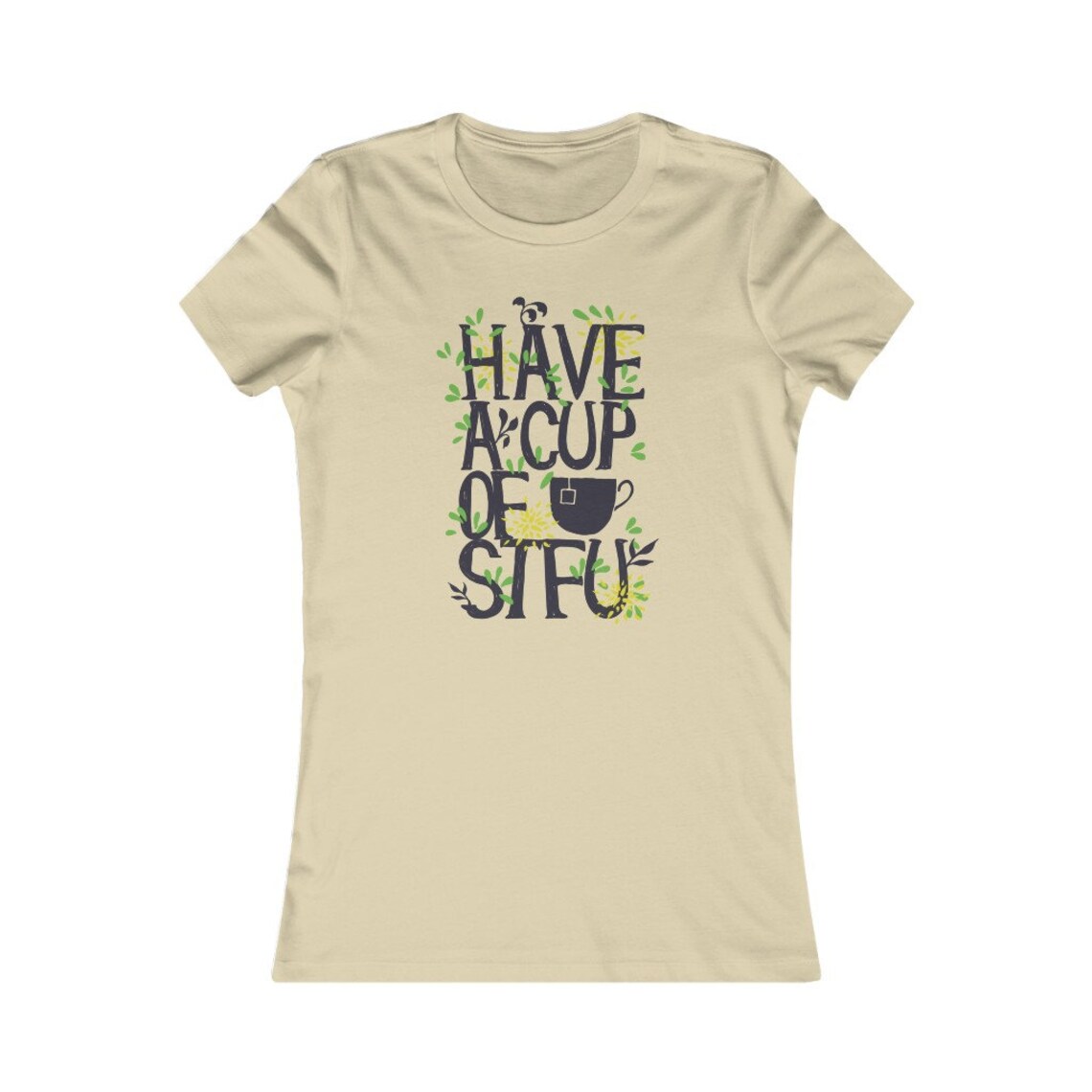 Copa de STFU Bella Canvas Camiseta favorita femenina Etsy