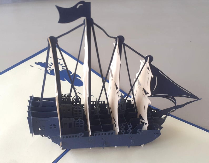 carte 3 D du voilier personnalisable image 2