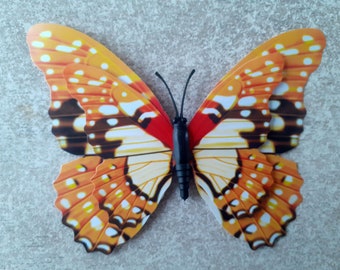 magnet de decoration du papillon en plastique renforcé