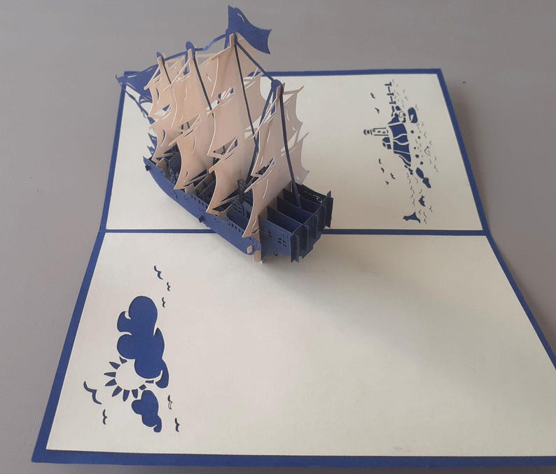 carte 3 D du voilier personnalisable image 3