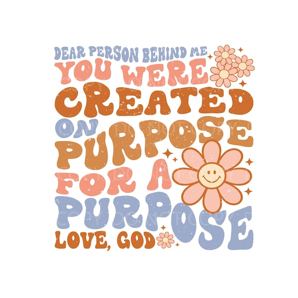 You Were Created for a Purpose - Etsy