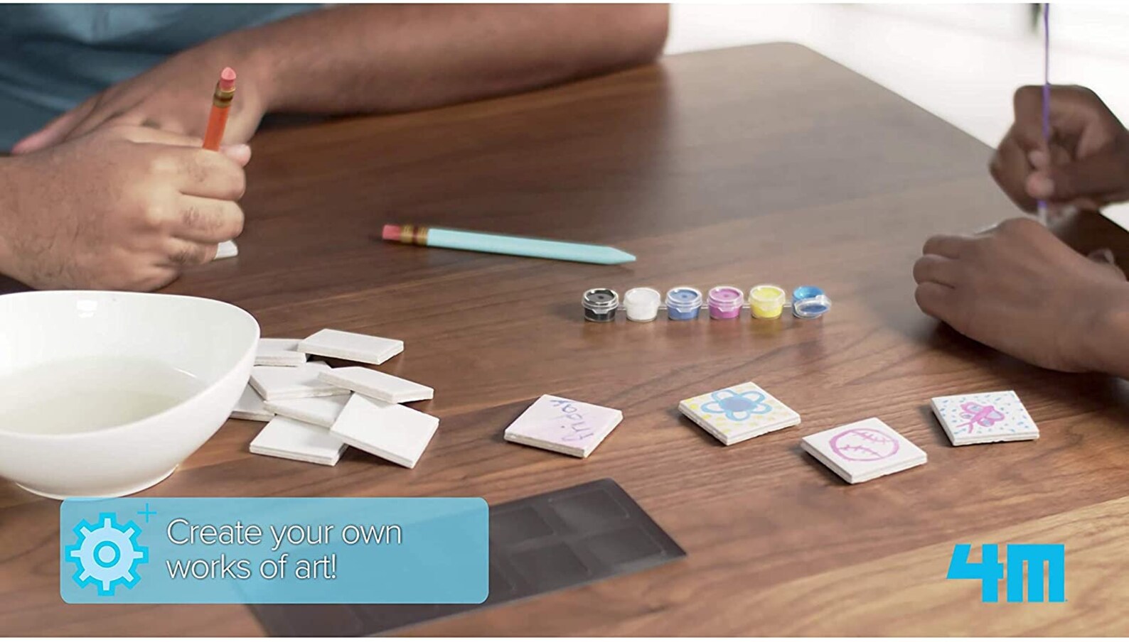 Mini Tile Art DIY Paint Arts & Crafts Kit Etsy