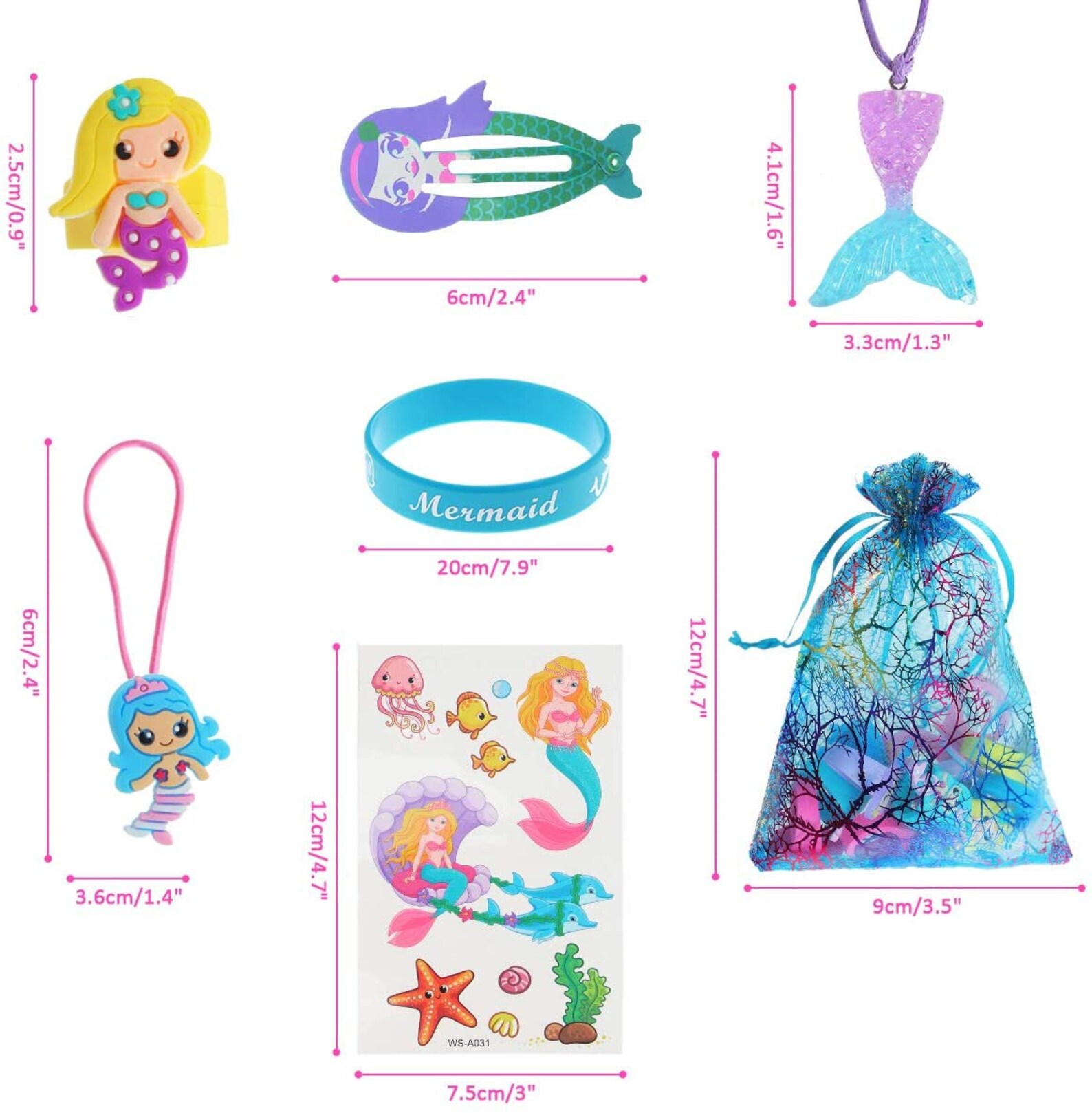 Mermaid Party Favors Supplies 84Pcs Mermaid Gifts for Etsy