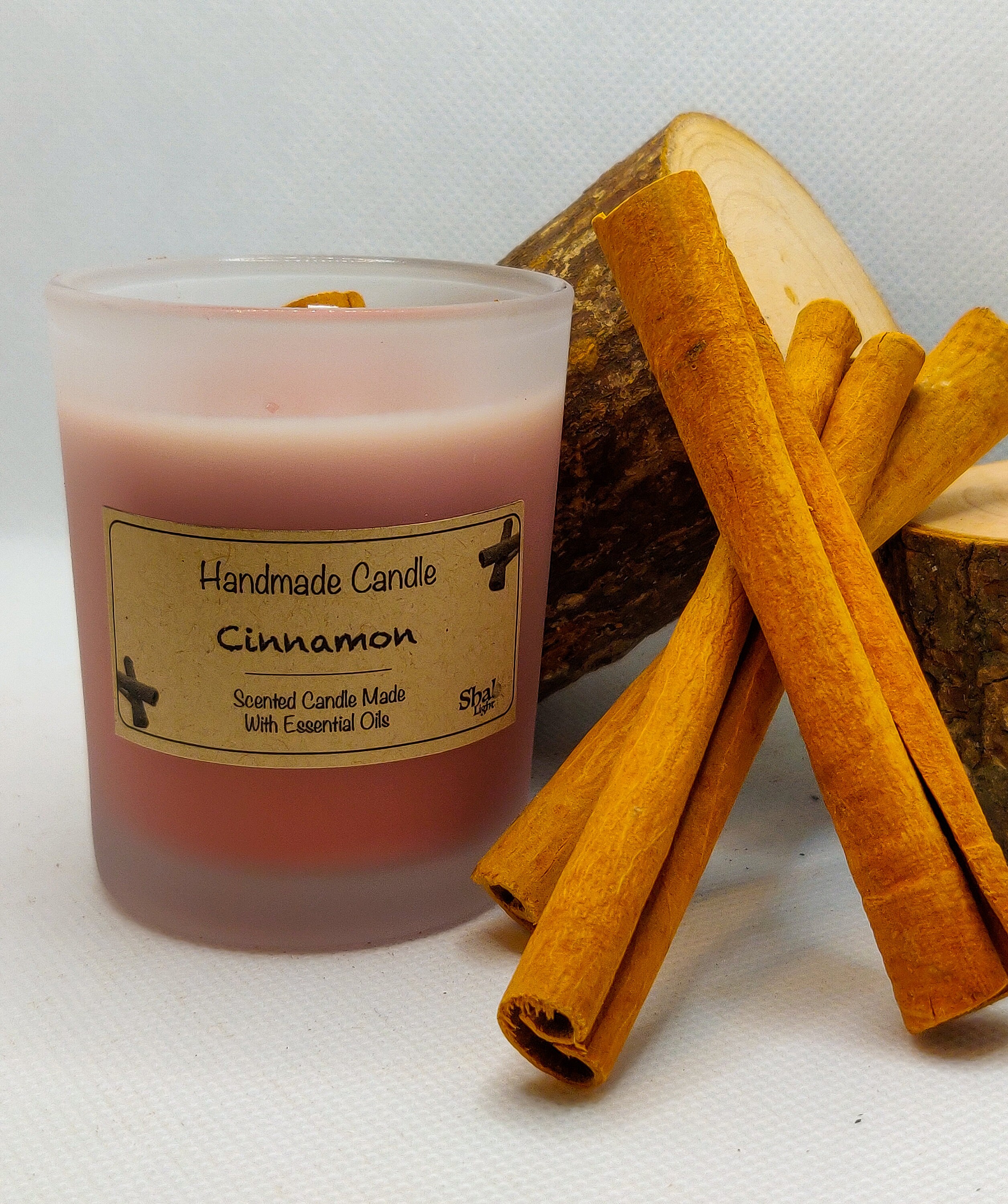 Handmade Candle With Cinnamon Scent And a Jar of Matches Etsy