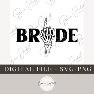 Bride Skeleton Finger Hand - DIGITAL FILE