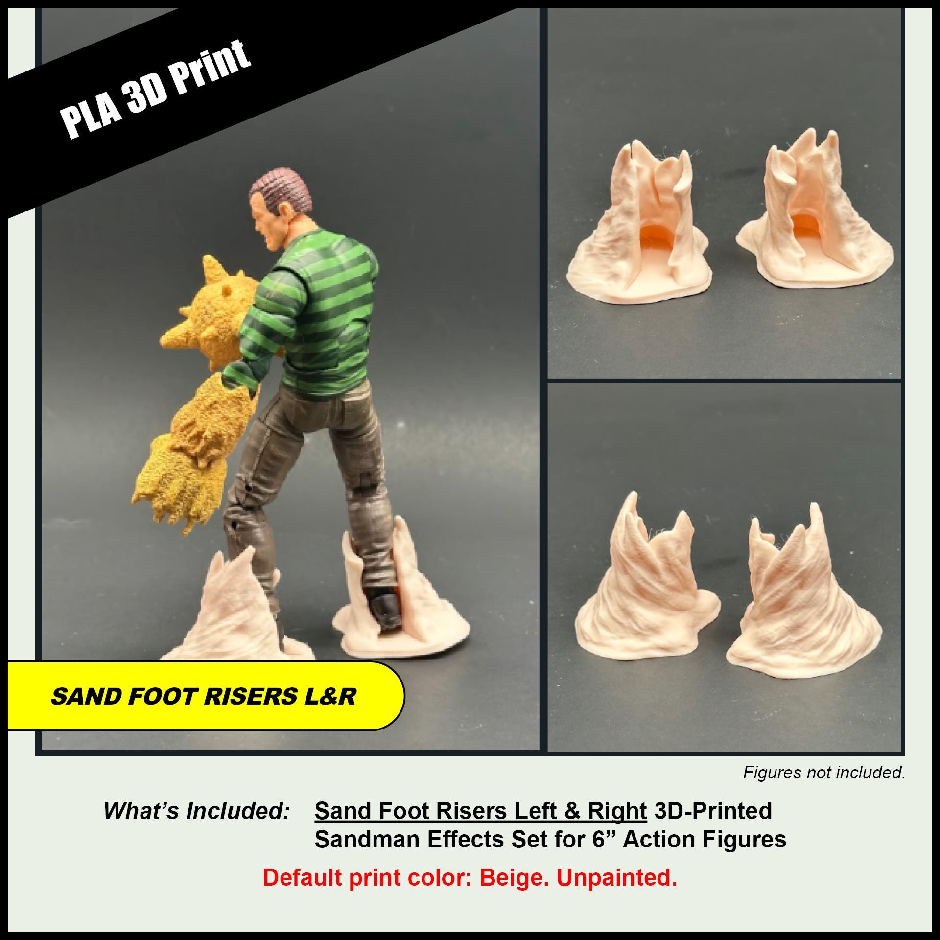 Ultimate 3d-printed Sandman Effects Bundle | Sand Tornado