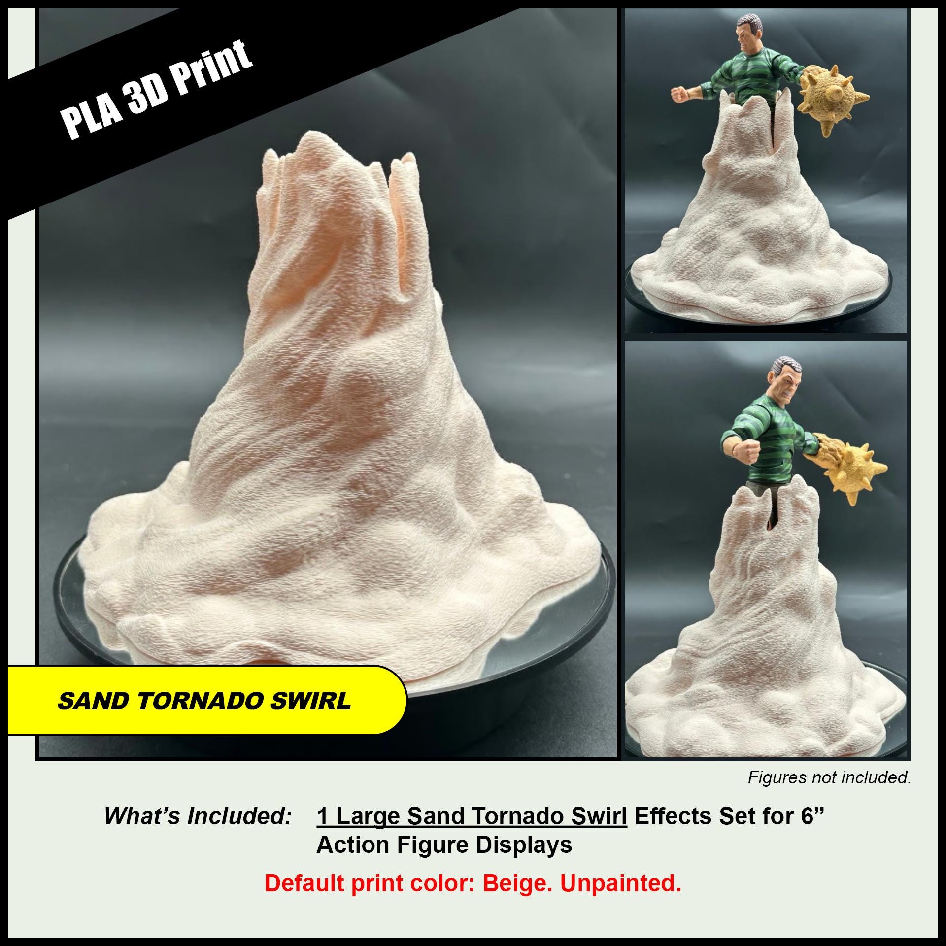 Ultimate 3d-printed Sandman Effects Bundle | Sand Tornado