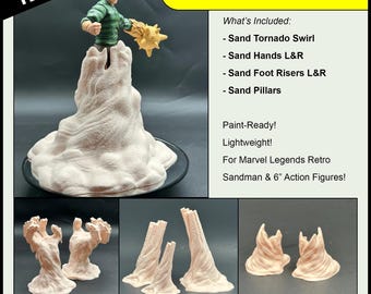 Ultimate 3d-printed Sandman Effects Bundle | Sand Tornado