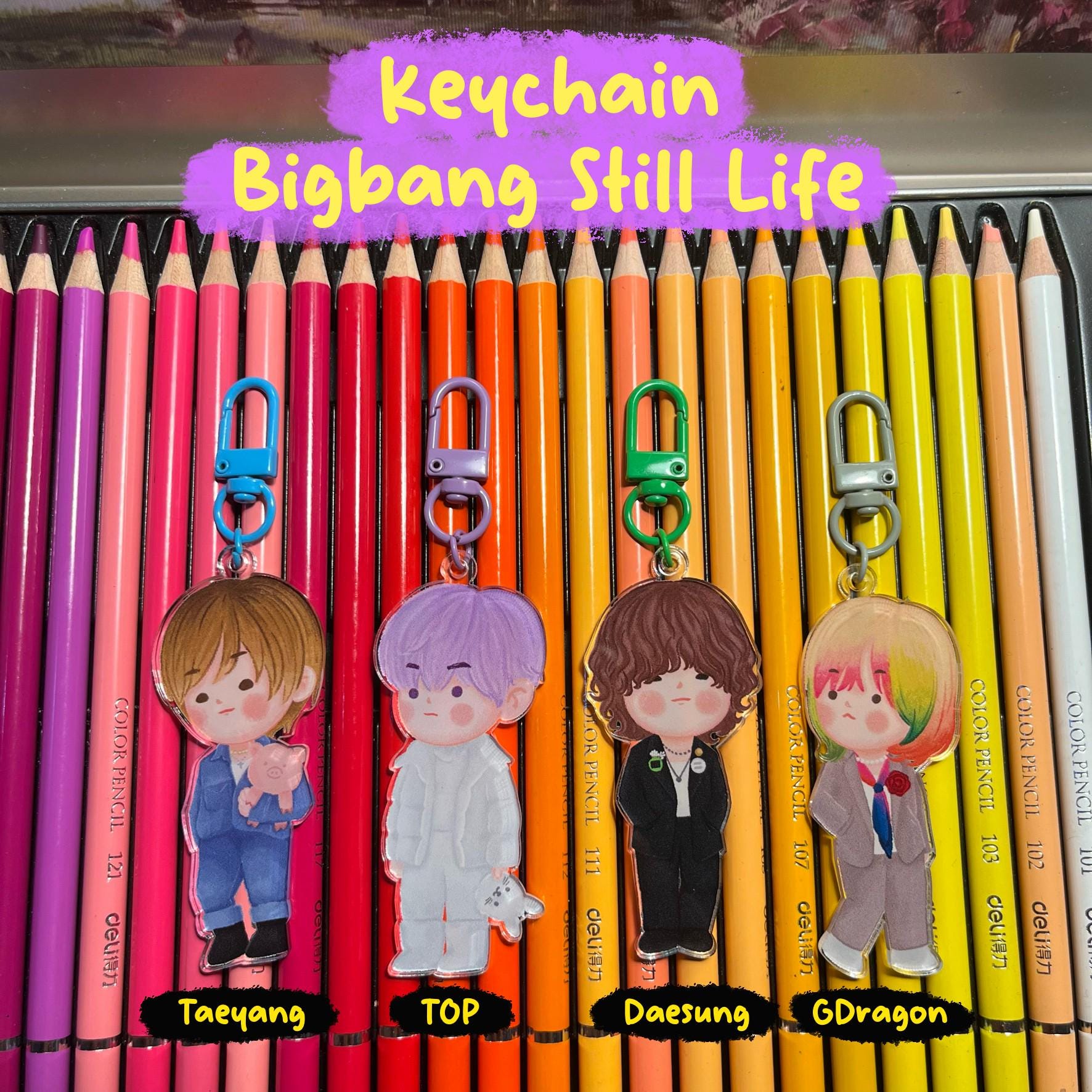 BIGBANG キーホルダーセット Still Life Bigbang Still Life - Etsy