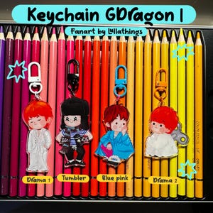 KPOP Schlüsselanhänger - GDragon, koreanischer Schlüsselanhänger, Kpop - G Dragon BIGBANG
