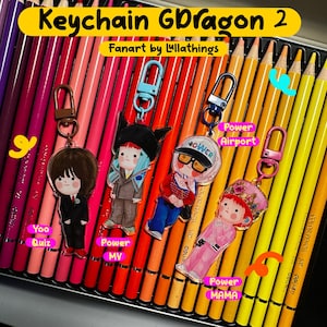 KPOP Schlüsselanhänger G Dragon, koreanischer Schlüsselanhänger, Kpop - GDragon BIGBANG