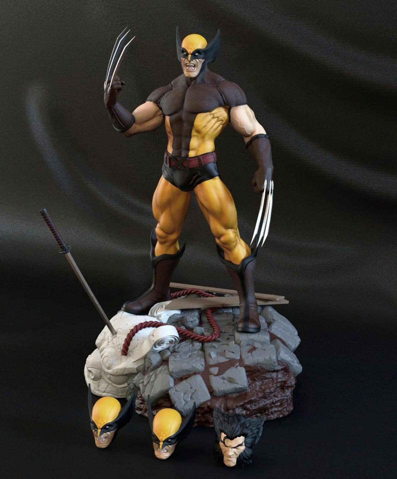 Wolverine 3D Printing STL Print File Etsy