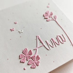 ALBUM fotografico - ROSA porta foto e ricordi quadrato leporello scrapbooking  memory keeper/date/regalo nascita bimba compleanno comunione
