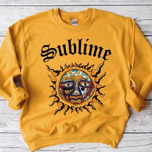 sublime yellow sweatshirt