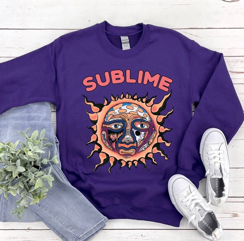 purple sublime sweatshirt