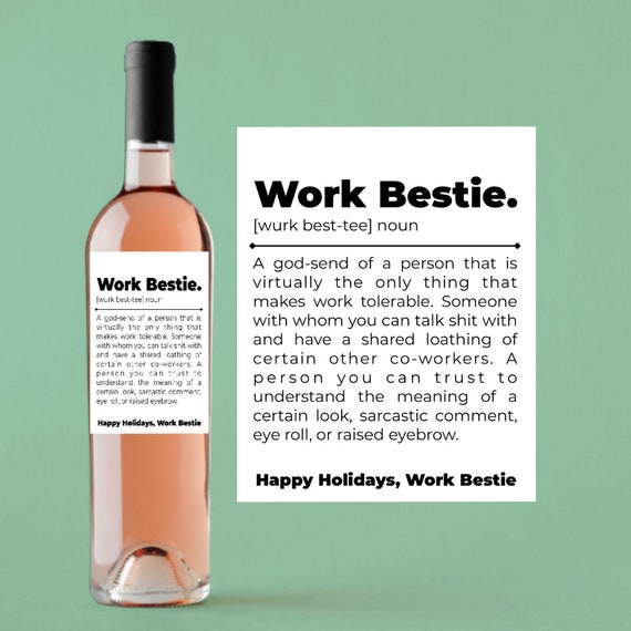 Funny Holiday Christmas Wine Label Custom Wine Labels ...
