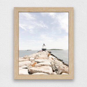 Spring Point Ledge Lighthouse in Portland, Maine