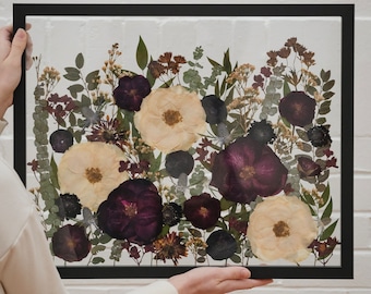 Pressed Bridal Bouquets | Preserved Wedding Bouquet | Framed Wedding Flowers | Bouquet Keepsake | Bridal Bouquet Preservation | Wedding Gift
