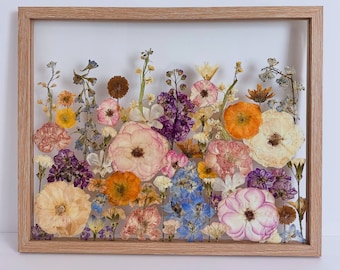 Pressed Bridal Bouquets | Preserved Wedding Bouquet | Framed Wedding Flowers | Bouquet Keepsake | Bridal Bouquet Preservation | Wedding Gift