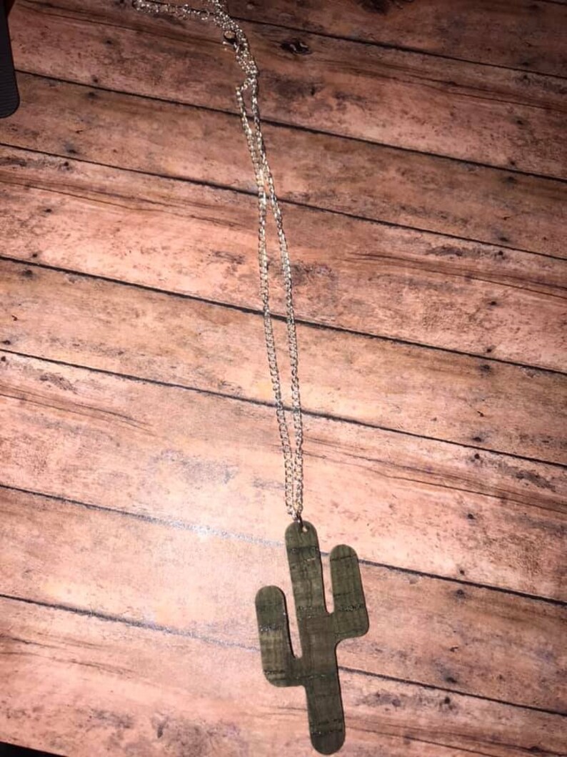 Cactus Necklace