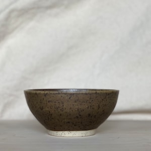 Speckled Leather Bowl #1
