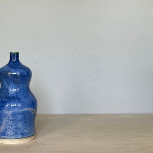 Jarrón de capullo azul púrpura n.° 1