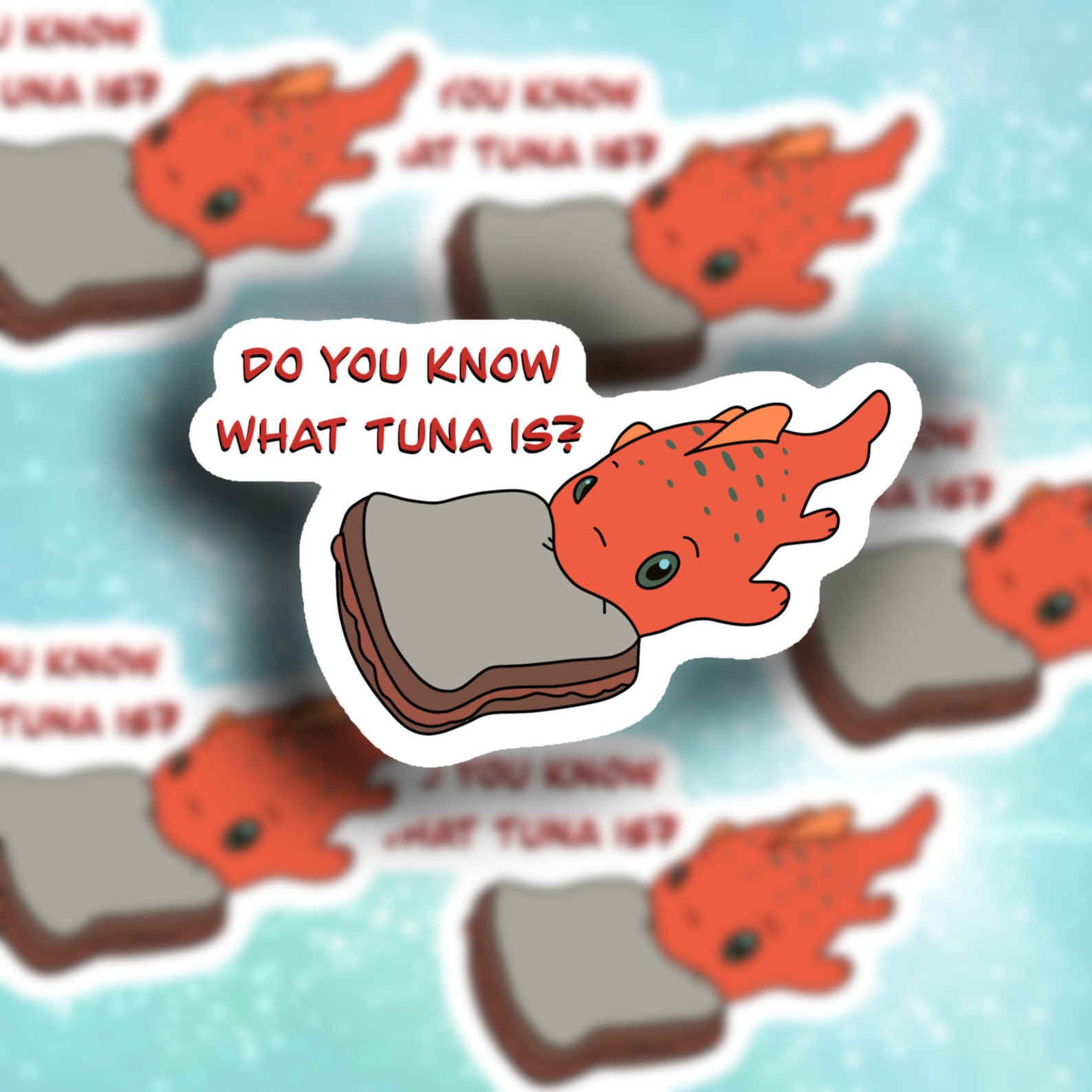 Pudge Do you know what tuna fish is Lilo and Etsy