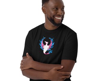 Trans Phoenix Men's Unisex T-Shirt - Transgender Pride Pheonix Flame