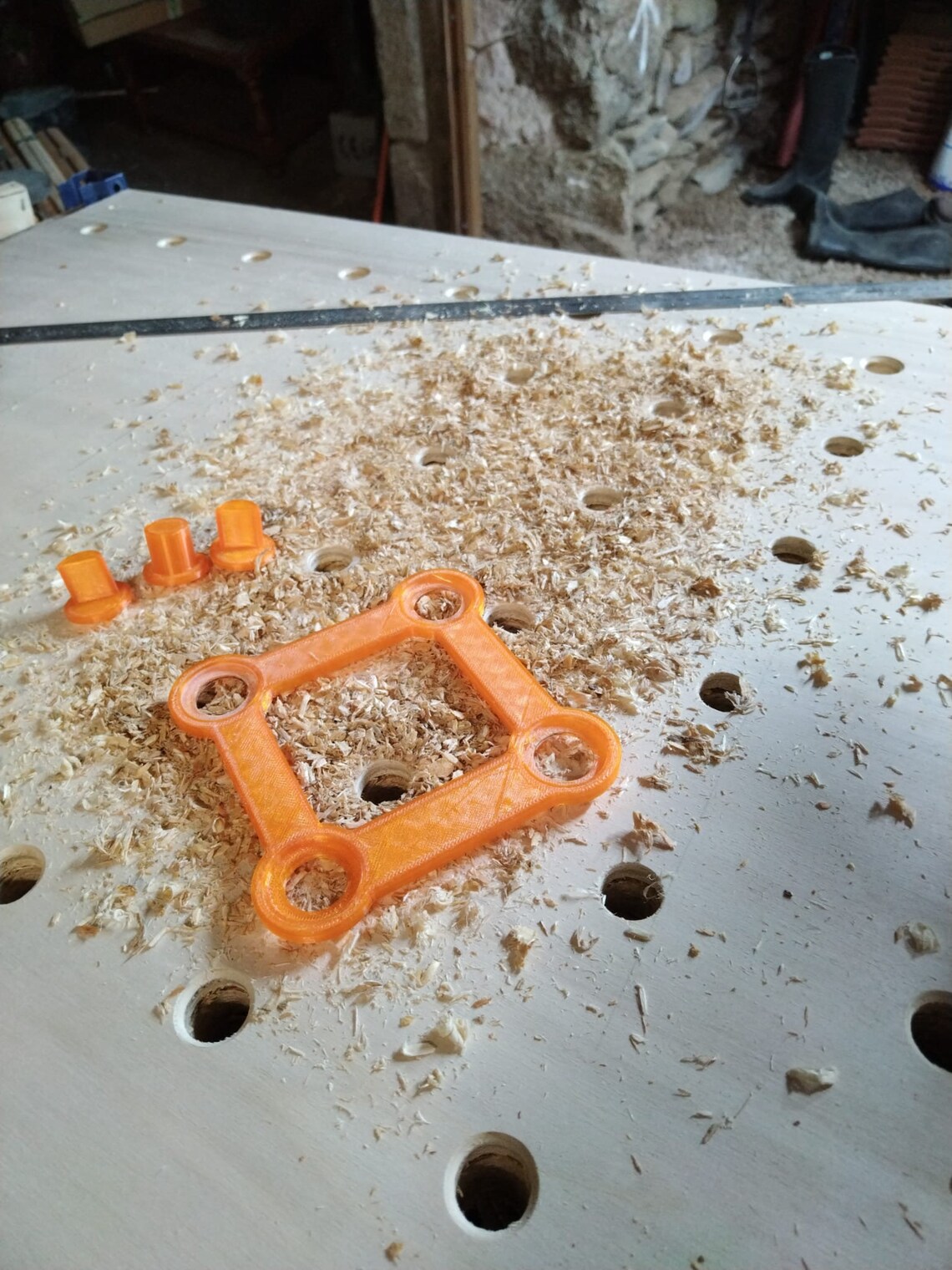 3D Printed MFT Drilling Jig Spacing 96mm Hole Diameter 20mm Etsy