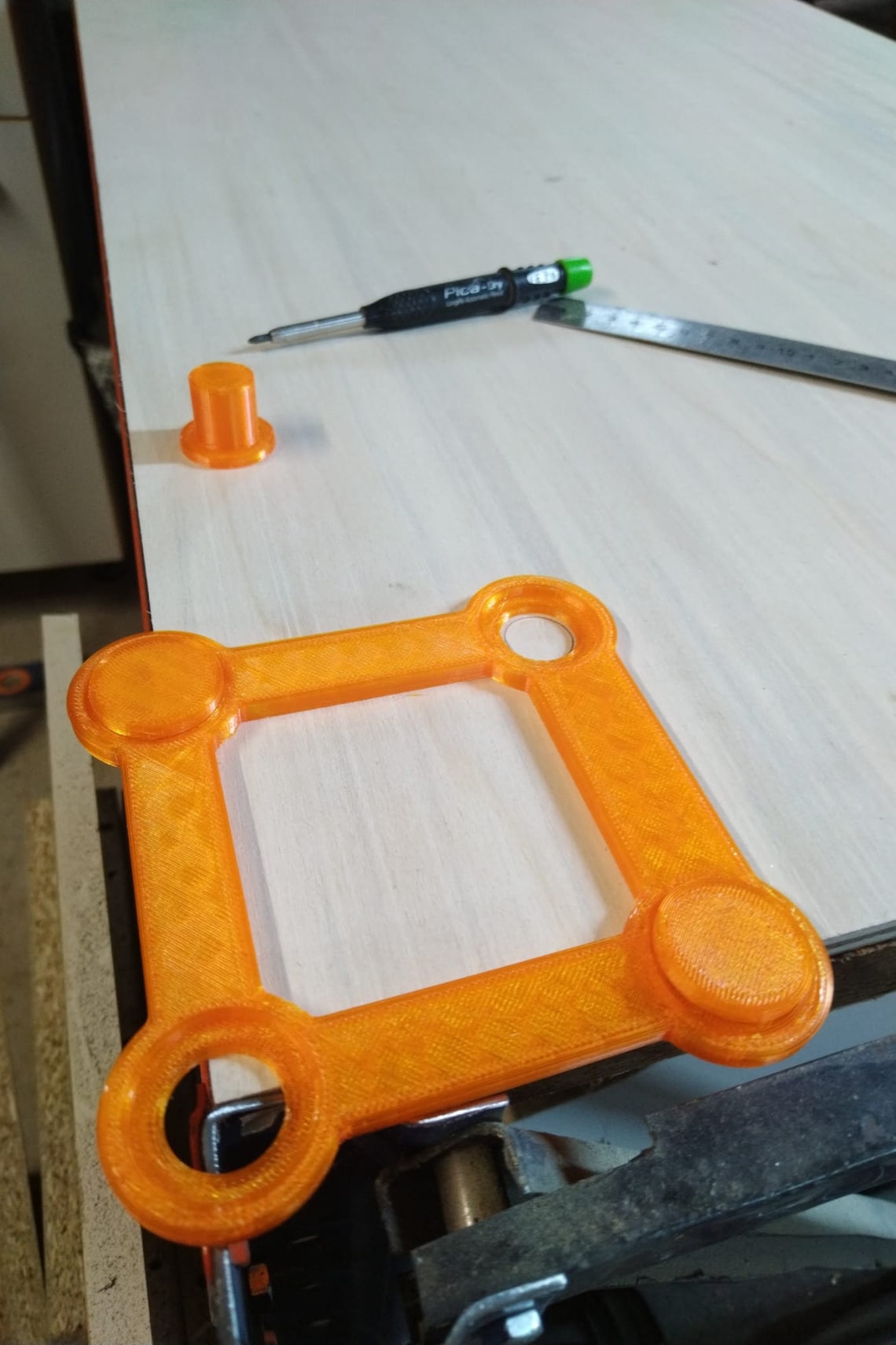 3D Printed MFT Drilling Jig Spacing 96mm Hole Diameter 20mm Etsy