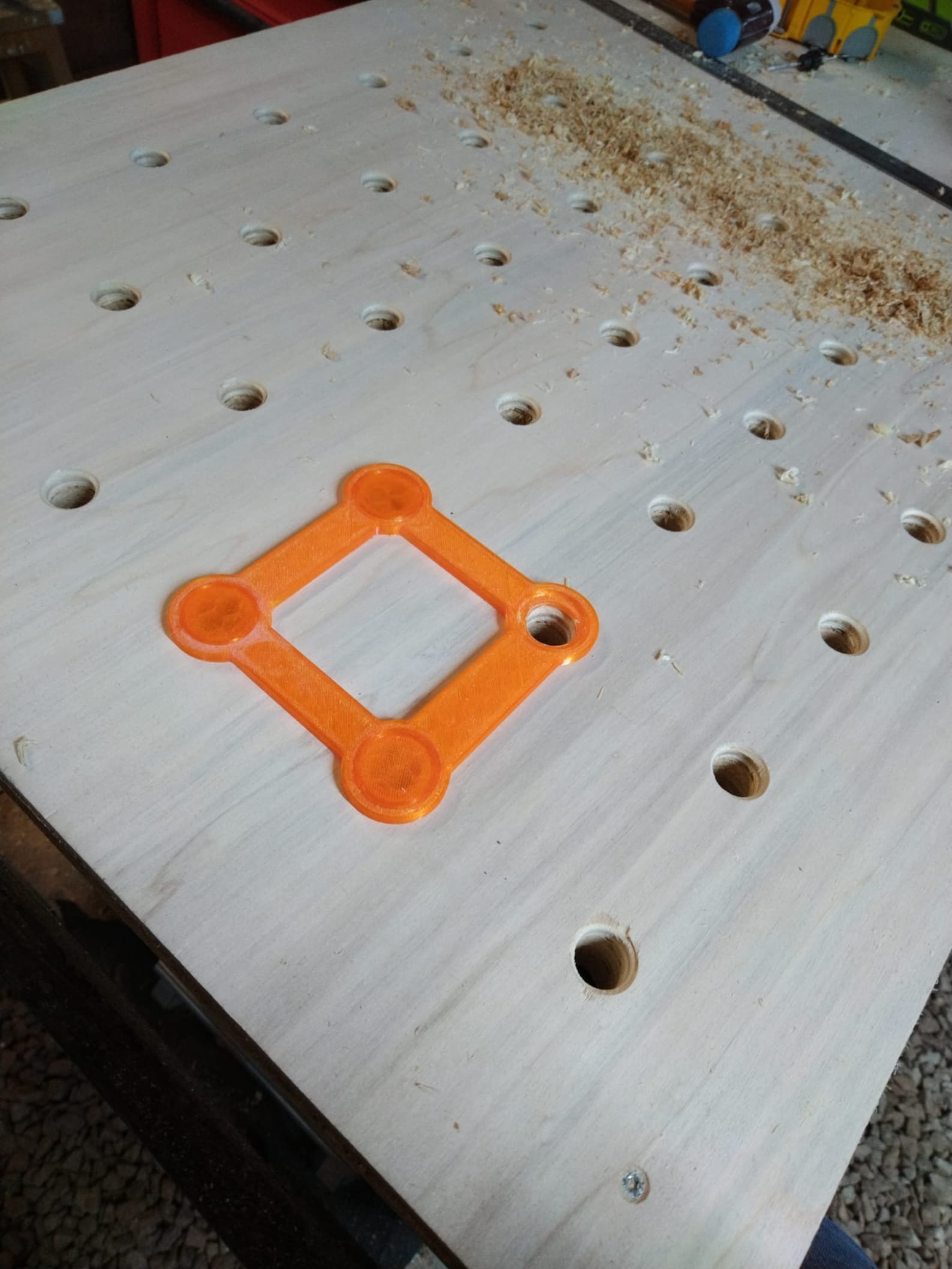 3D Printed MFT Drilling Jig Spacing 96mm Hole Diameter 20mm Etsy