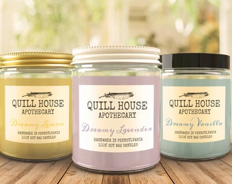 North Mountain Supply Candles のキャンドル モックアップ テンプレート