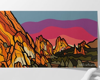 Garden of the Gods - Art Print