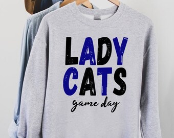 Lady Cats PNG | Digital Download | Wildcats PNG
