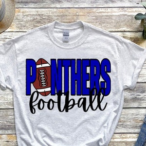 Panthers Football PNG | Digital Download | Panthers PNG | Panthers DTF Transfer