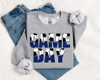 Game Day Soccer PNG | Digital Download | Soccer PNG