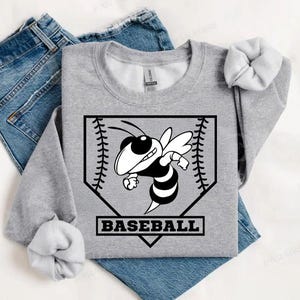 Hornets Baseball PNG | Hornets Custom Digital | Hornets PNG